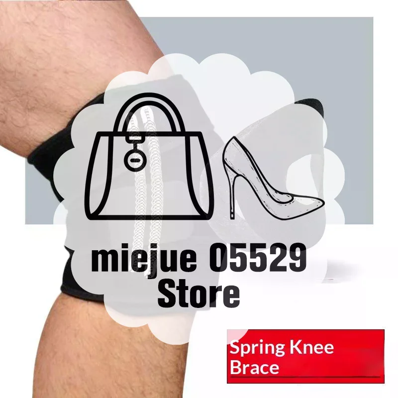 1Pc Adjustable Knee Support Knee Brace With 2/4 Spring Supporting For Knee Pain Injury Recovery Sports Safety For Men Women
1Pc Adjustable Knee Support Knee Brace With 2/4 Spring Supporting For Knee Pain Injury Recovery Sports Safety For Men Women