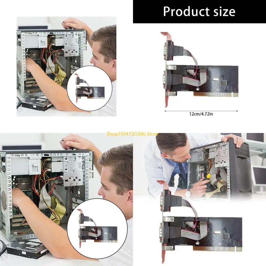 K0EA Expansion Card RS232 Port Parallel Connector 2 Port PCI to COM 9 Pin Expansion
K0EA Expansion Card RS232 Port Parallel Connector 2 Port PCI to COM 9 Pin Expansion
