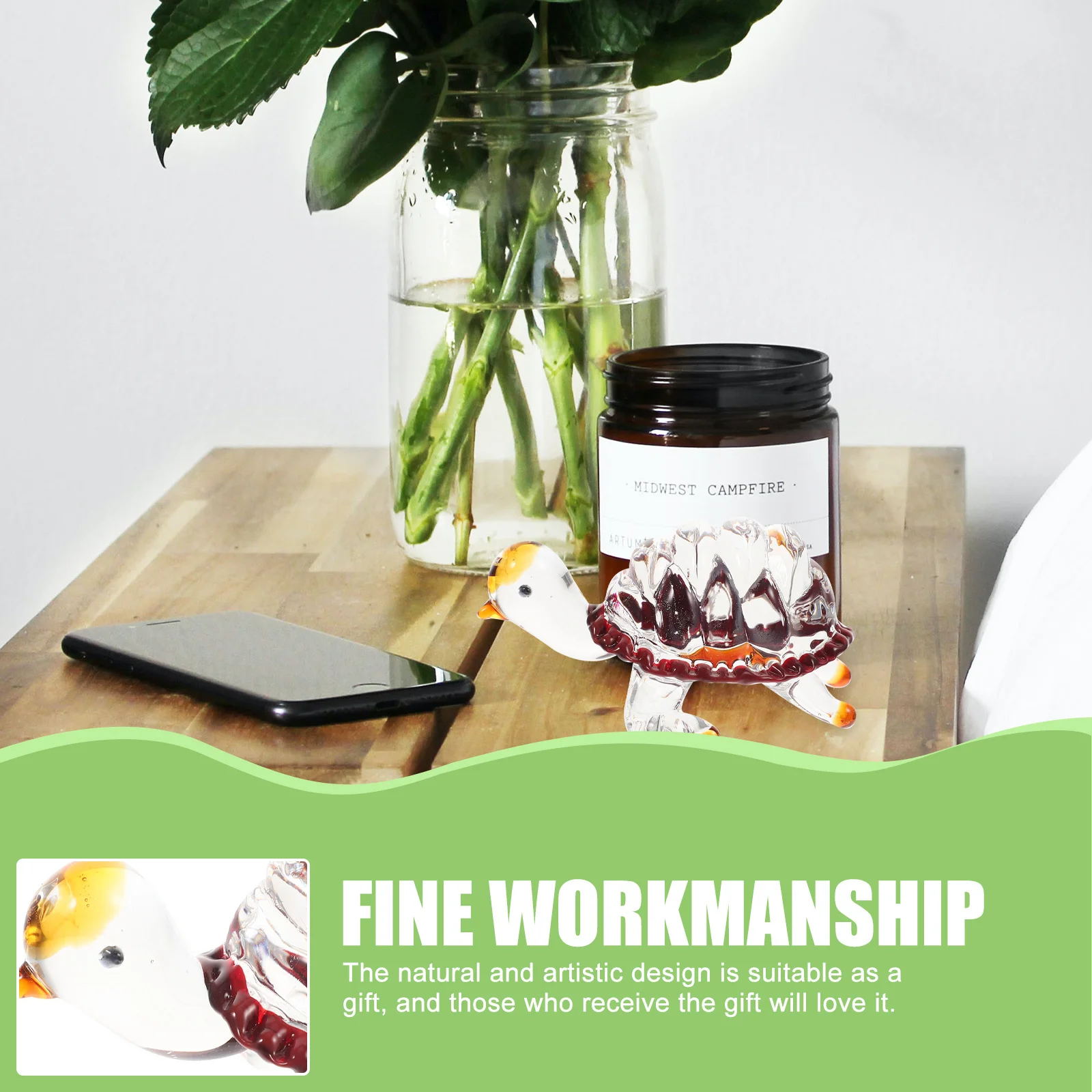 Turtle Ornaments Sculpture Decor for Home Glass Turtles Decoration Room Figurines
Turtle Ornaments Sculpture Decor for Home Glass Turtles Decoration Room Figurines