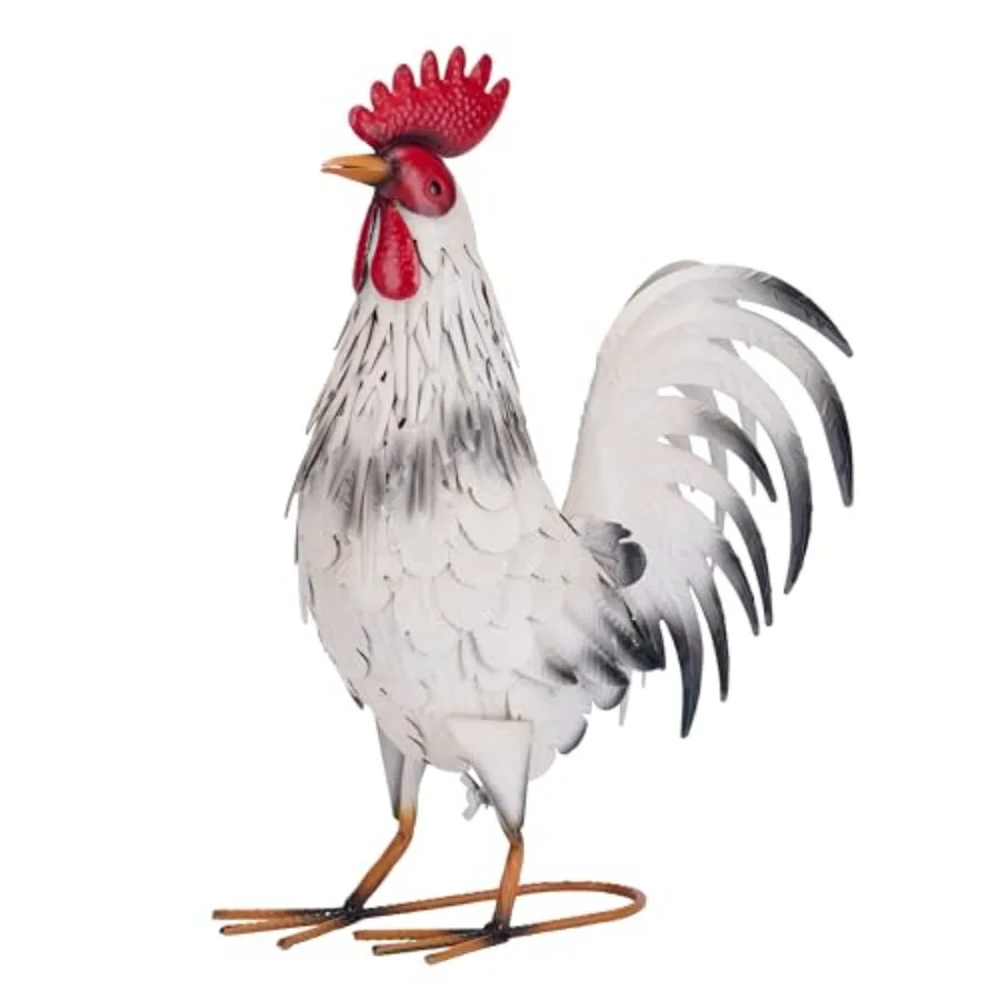 Garden Decor Rooster Garden Decor Waterproof Metal Garden Statue 17.5" Rooster Gifts Garden Gifts for Women Mom Dad Indoor/Outd
Garden Decor Rooster Garden Decor Waterproof Metal Garden Statue 17.5" Rooster Gifts Garden Gifts for Women Mom Dad Indoor/Outd