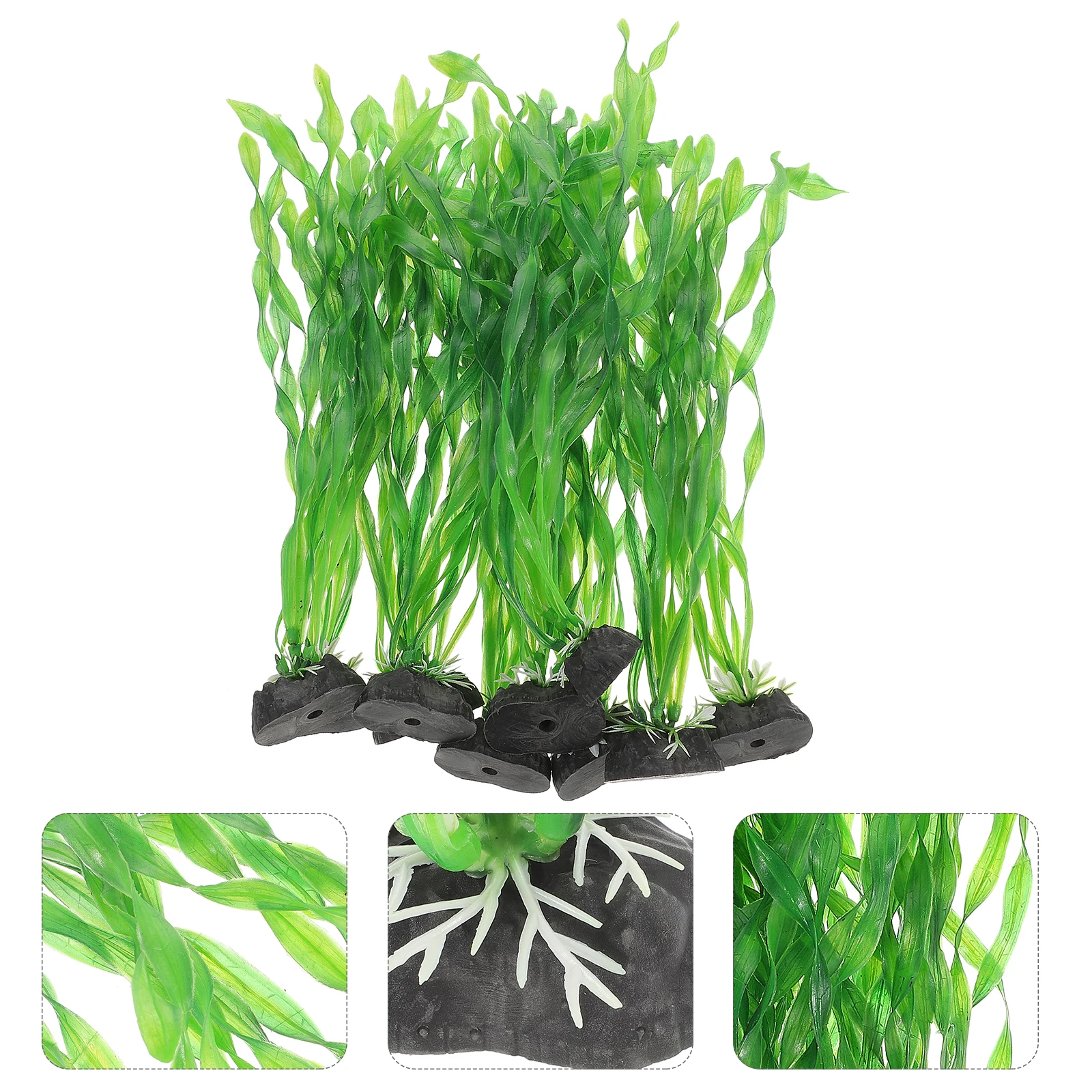 10 Pcs Aquatic Plants Fake Decoration Fish Tank Plastic Seaweed Artificial Faux Plant Supplies Water Grass Ornament Pet
10 Pcs Aquatic Plants Fake Decoration Fish Tank Plastic Seaweed Artificial Faux Plant Supplies Water Grass Ornament Pet