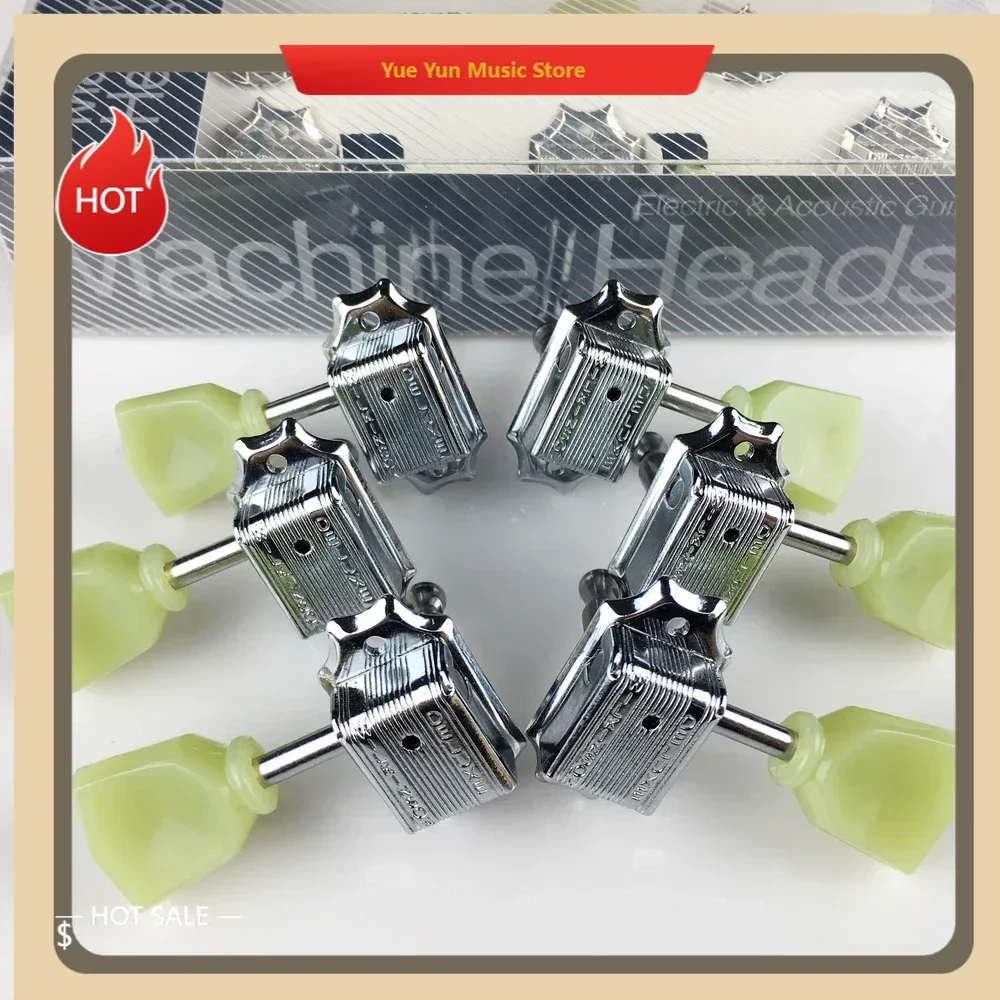 Wilkinson 3R-3L Vintage Deluxe Electric Guitar Machine Head Tuner Set for LP SG Lespaul - WJ-44
Wilkinson 3R-3L Vintage Deluxe Electric Guitar Machine Head Tuner Set for LP SG Lespaul - WJ-44