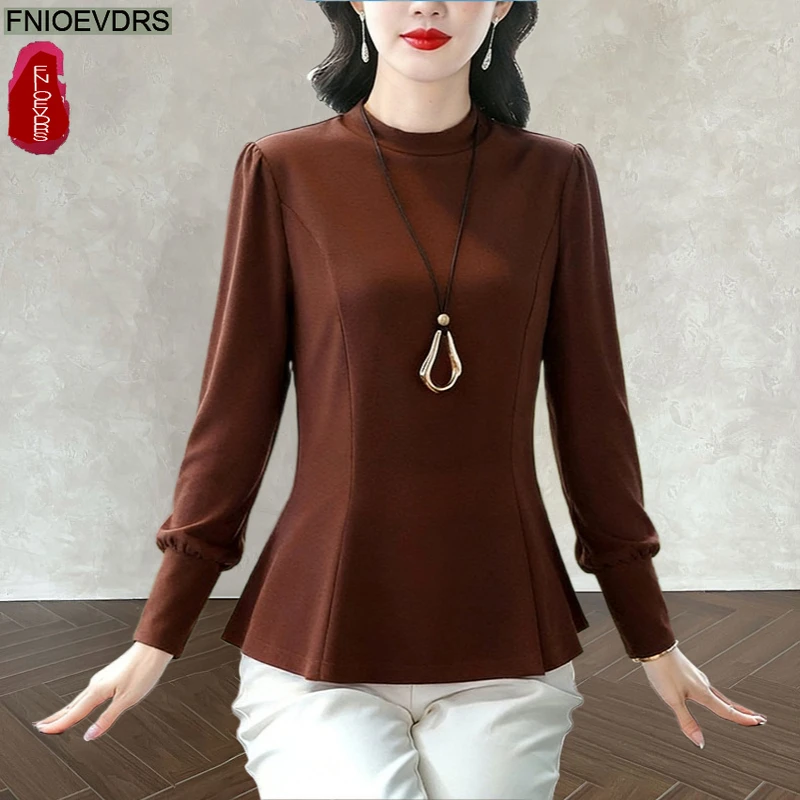 Свободная одежда Топы с баской Блузки Новинка 2026 Весна Осень Лоскутное черное кружево с длинными рукавами Базовые рубашки с ожерельем
Свободная одежда Топы с баской Блузки Новинка 2026 Весна Осень Лоскутное черное кружево с длинными рукавами Базовые рубашки с ожерельем