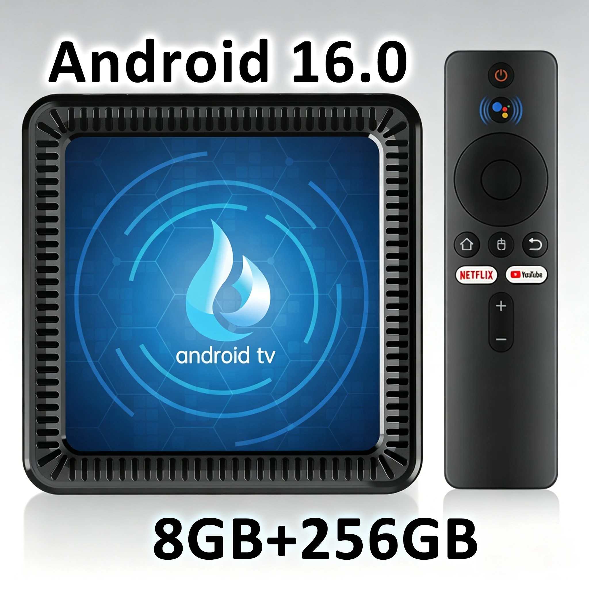Android 16 Smart TV Box Q17 Allwinner H313 8GB 256GB Dual WiFi BT5.4 8K HD Video Google Voice Assistant Streaming Media Player
Android 16 Smart TV Box Q17 Allwinner H313 8GB 256GB Dual WiFi BT5.4 8K HD Video Google Voice Assistant Streaming Media Player