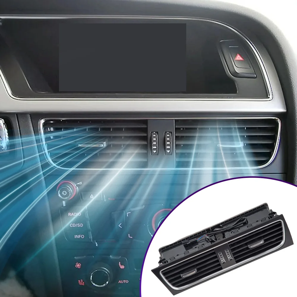 Передняя приборная панель автомобиля, средняя левая и правая вентиляционная решетка переменного тока для Audi A5 2008-2016 A4L 2009-2016 LHD 8KD820902 8KD820951
Передняя приборная панель автомобиля, средняя левая и правая вентиляционная решетка переменного тока для Audi A5 2008-2016 A4L 2009-2016 LHD 8KD820902 8KD820951