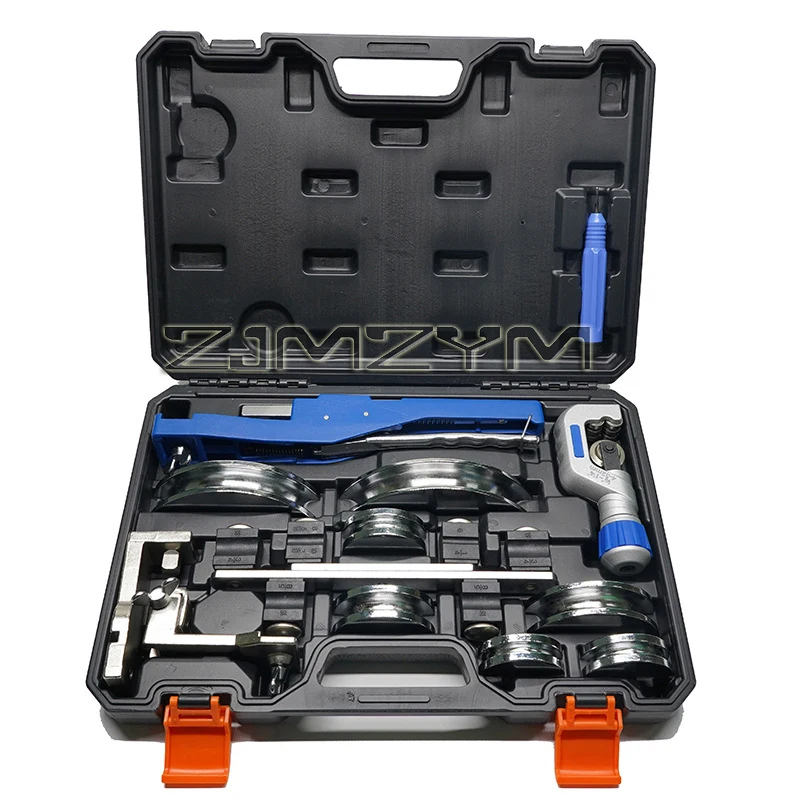 CT-999 6-22mm Pipe Tube Bender Air Condition Copper Manual Lever Multi-Bending Device Tubing Bender Combination Tool Kit
CT-999 6-22mm Pipe Tube Bender Air Condition Copper Manual Lever Multi-Bending Device Tubing Bender Combination Tool Kit