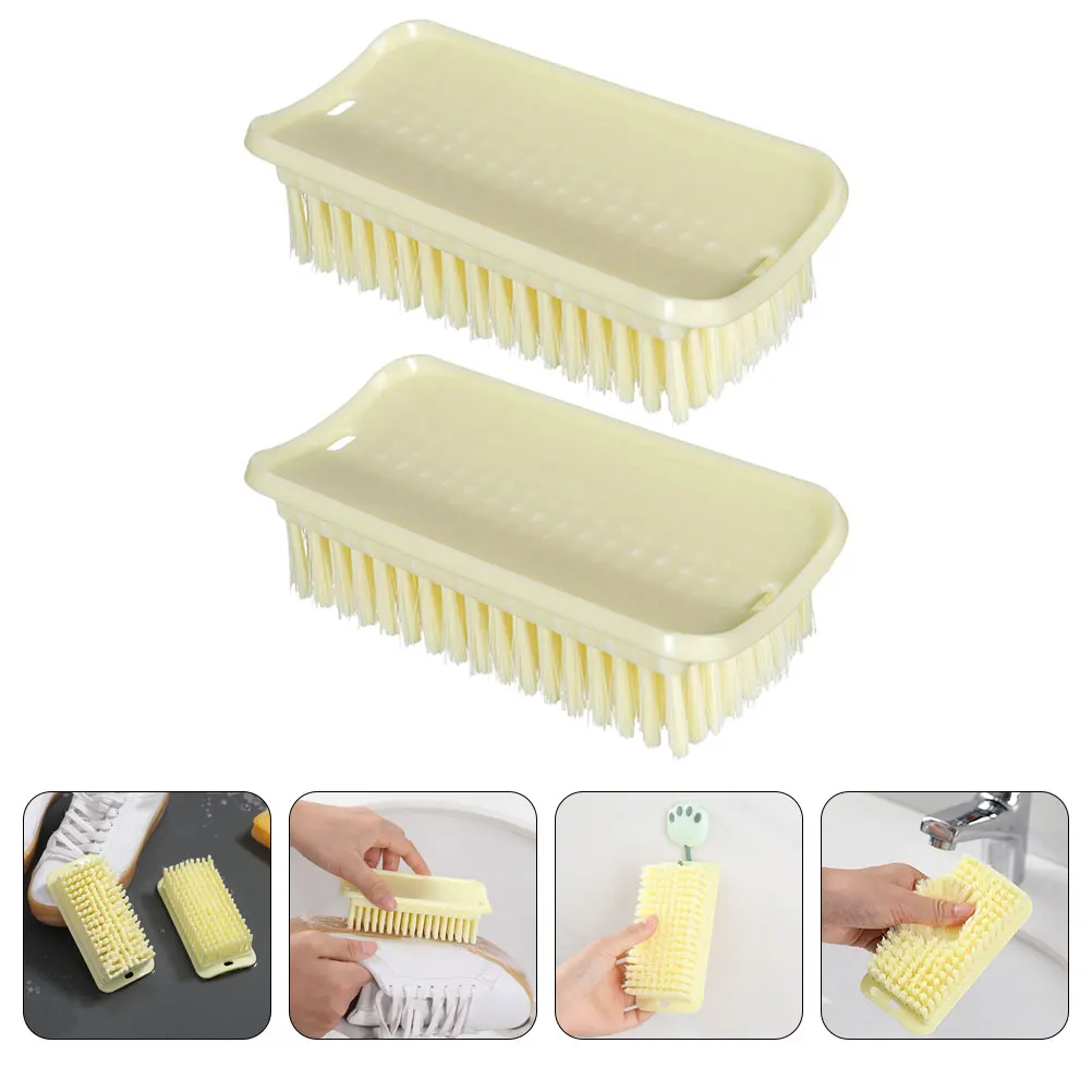 2 Pcs Soft Bristle Shoe Brushes Durable Gently Clean Clothes Shoes Household Wire Brushes Scrub Laundry Practical
2 Pcs Soft Bristle Shoe Brushes Durable Gently Clean Clothes Shoes Household Wire Brushes Scrub Laundry Practical