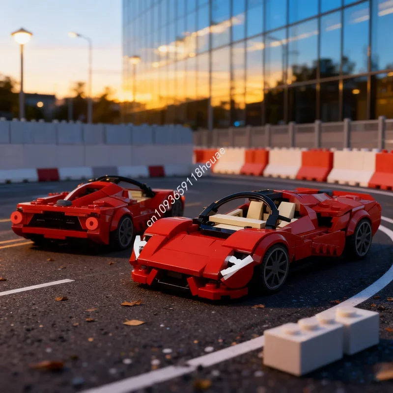 377pcs MOC DeTomaso City Champions Model Building Blocks Christmas Gift Construction Creative Toys Education Brick Birthday
377pcs MOC DeTomaso City Champions Model Building Blocks Christmas Gift Construction Creative Toys Education Brick Birthday