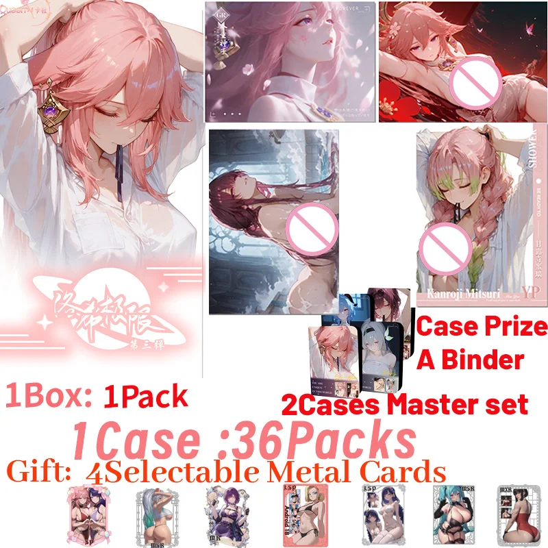 2025 Новые доски размера А5 Roche limit Wave 3 Hobby Hot Spicy Waifu Board Doujin Booster Rem Genshin Furina Редкая карта Игрушка Подарки
2025 Новые доски размера А5 Roche limit Wave 3 Hobby Hot Spicy Waifu Board Doujin Booster Rem Genshin Furina Редкая карта Игрушка Подарки