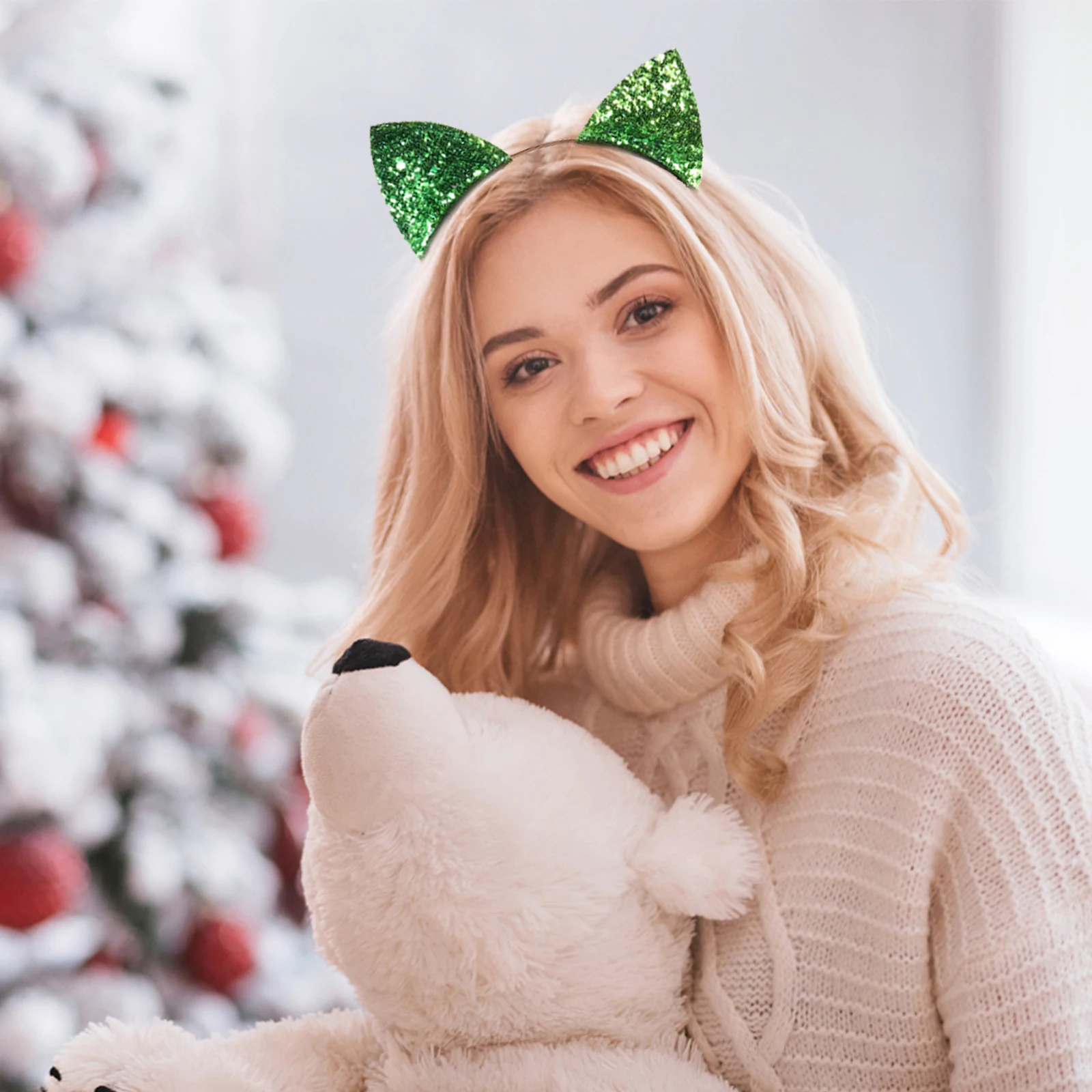 10pcs Glitter Hairband Headband Accessories Hoop Cat Ears Hair Children Day Cat Ears Hairband Festival Halloween
10pcs Glitter Hairband Headband Accessories Hoop Cat Ears Hair Children Day Cat Ears Hairband Festival Halloween