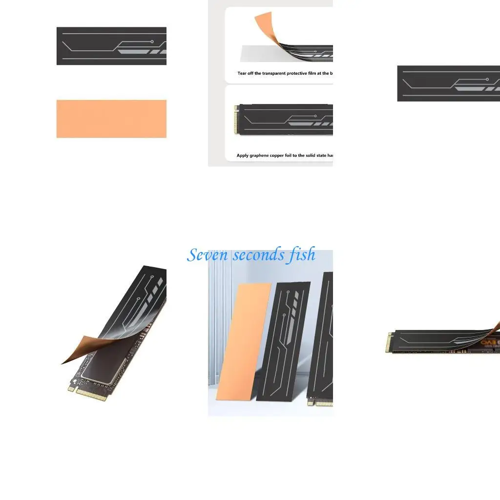 L74B M.2 2280 SSDS Графеновые графства тепловая панель для M.2 2280 SSD. Эффективное рассеяние тепла для перегрева
L74B M.2 2280 SSDS Графеновые графства тепловая панель для M.2 2280 SSD. Эффективное рассеяние тепла для перегрева