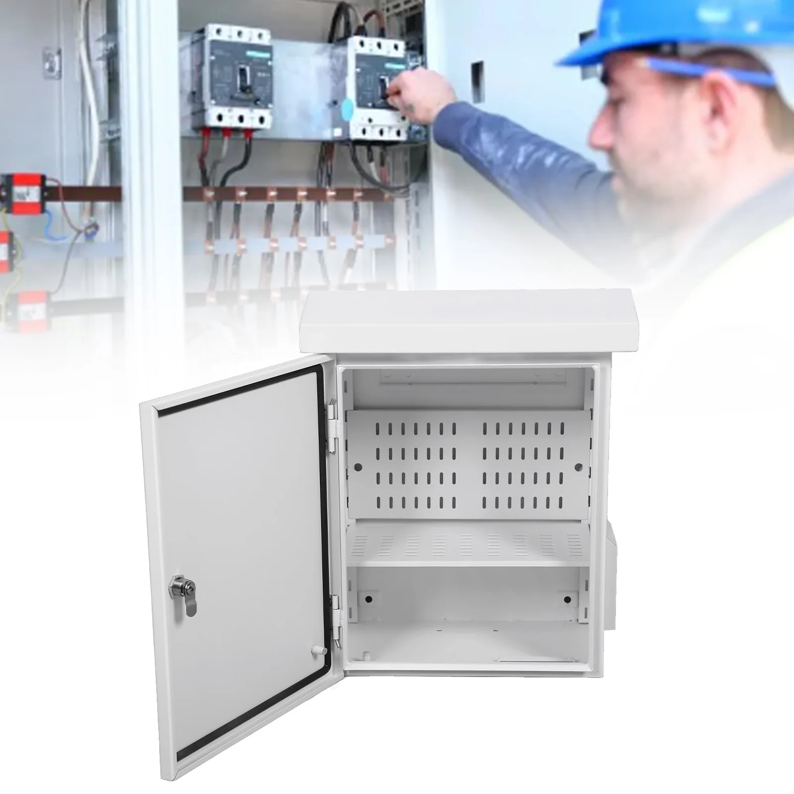 Electrical Junction Box Outdoor Distribution Box 304 Stainless Steel Fast Heat Dissipation for Residence Factory Shopping Mall
Electrical Junction Box Outdoor Distribution Box 304 Stainless Steel Fast Heat Dissipation for Residence Factory Shopping Mall