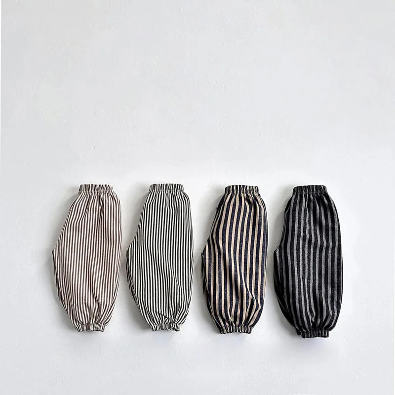 2025 Autumn New Children Casual Pants Cotton Boys Striped Trousers Girls Harem Pants Baby Loose Pants Kids Clothes
2025 Autumn New Children Casual Pants Cotton Boys Striped Trousers Girls Harem Pants Baby Loose Pants Kids Clothes