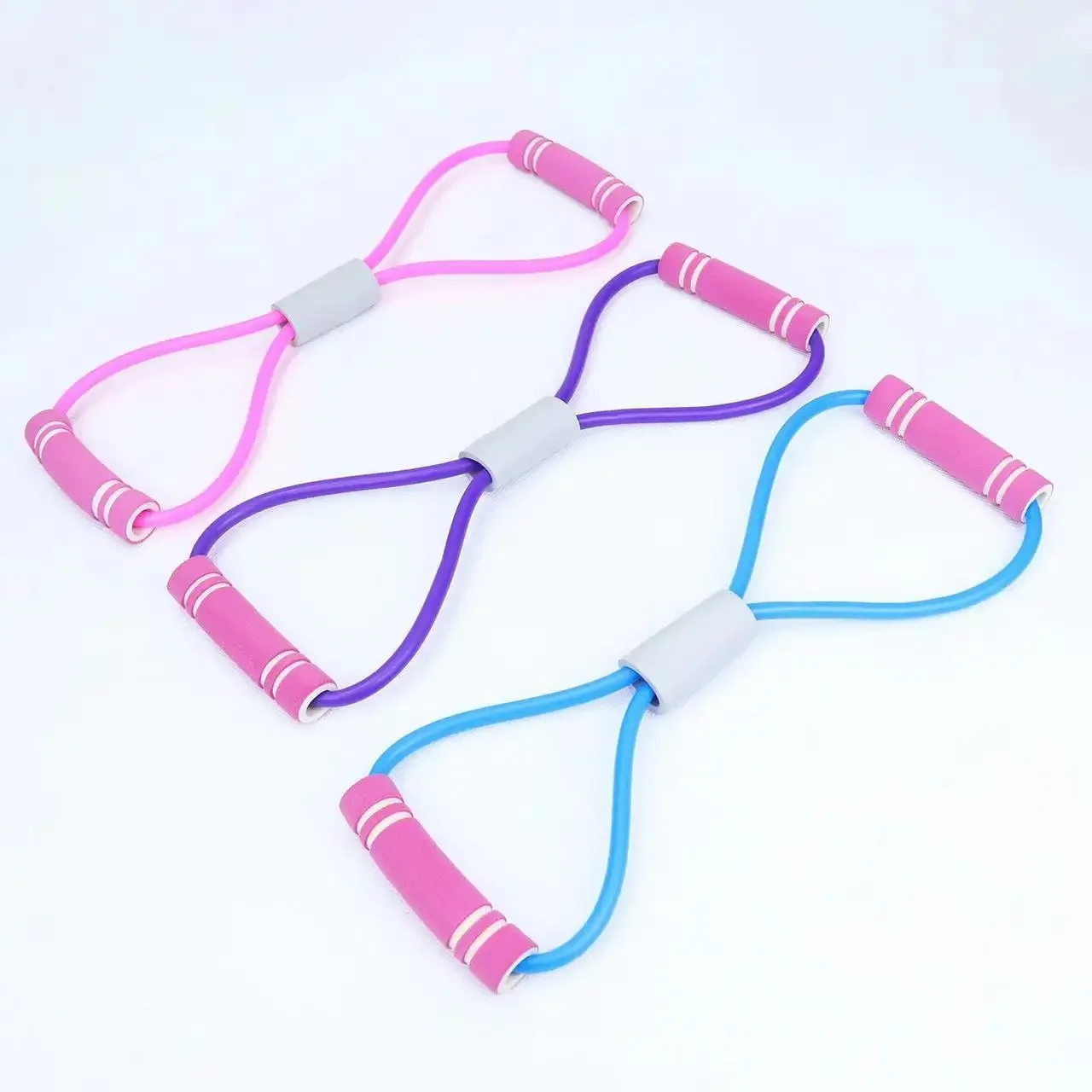 8-character tension device elastic belt yoga body fitness equipment practice shoulder and abdomen stretching open beauty back
8-character tension device elastic belt yoga body fitness equipment practice shoulder and abdomen stretching open beauty back