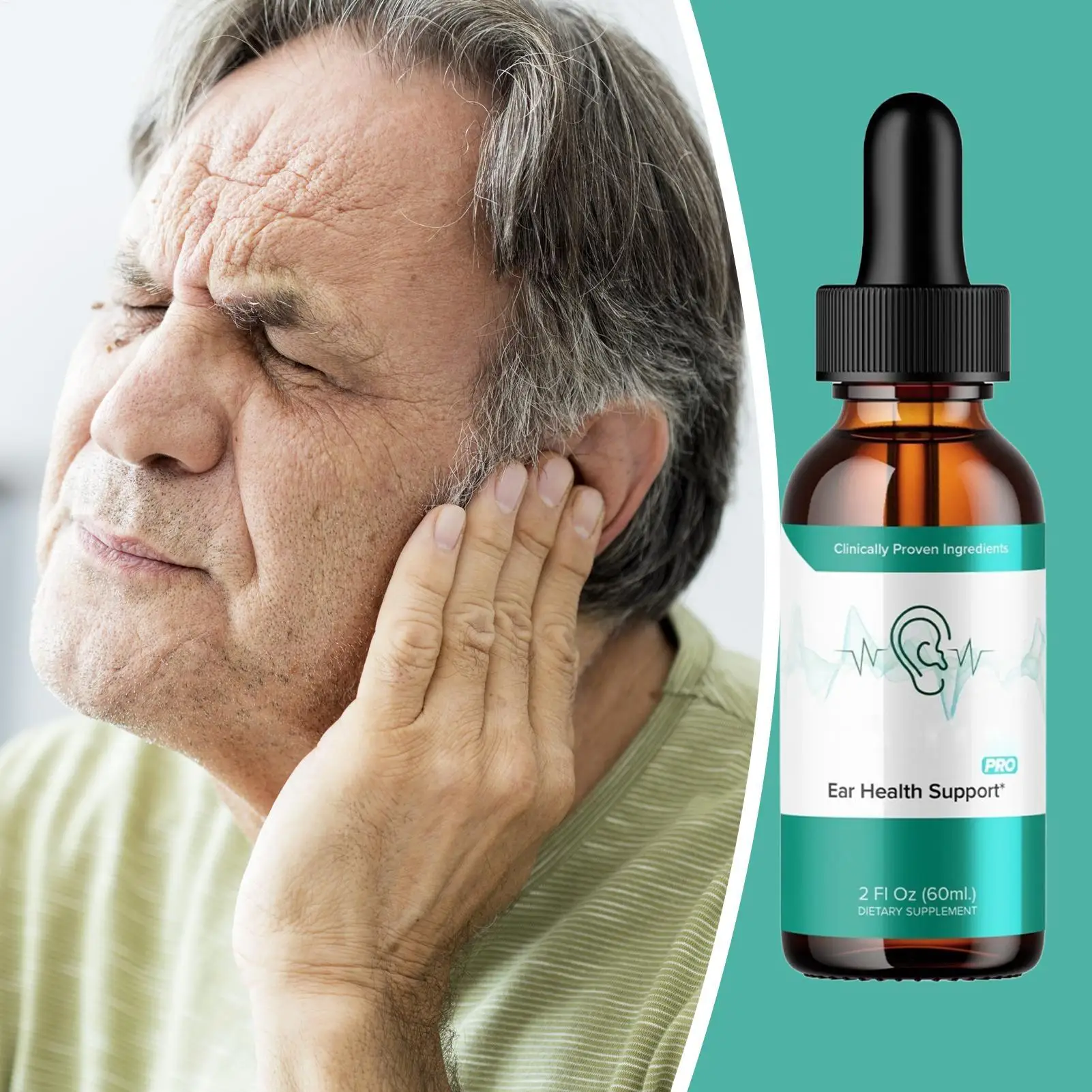 60ml Fast-Absorbing Ear Drops Support Supplement Liquid Daily Body Care For Tinnitus Ringing Ears Adults Men Body Travel Home
60ml Fast-Absorbing Ear Drops Support Supplement Liquid Daily Body Care For Tinnitus Ringing Ears Adults Men Body Travel Home