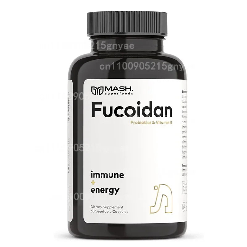 Fucoidan 500MG Immune Supplement Capsules -60 Day Supply - Brown Seaweed Extract - Herbal Antioxidants for Skin Health Support
Fucoidan 500MG Immune Supplement Capsules -60 Day Supply - Brown Seaweed Extract - Herbal Antioxidants for Skin Health Support