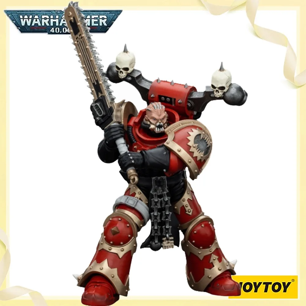 100% Оригинальная Подлинная Фигурка JOYTOY World Eaters Khorne Berzerker с цепным мечом-эвисцератором, в наличии, модель для игры и декора
100% Оригинальная Подлинная Фигурка JOYTOY World Eaters Khorne Berzerker с цепным мечом-эвисцератором, в наличии, модель для игры и декора