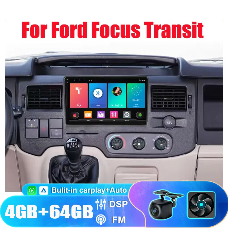 9“ For Ford Focus Transit 2009-2016 CarPlay Navigation GPS Car Radio Multimedia Player BT WiFi Stereo Wired android auto 2din
9“ For Ford Focus Transit 2009-2016 CarPlay Navigation GPS Car Radio Multimedia Player BT WiFi Stereo Wired android auto 2din