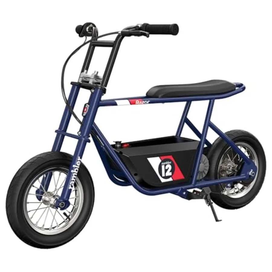 Electric Retro Mini Bike Ride for Teens Ages 13+, Steel Frame, Red, 250W Motor, Up to 14 Mph, 40-Min Run Time, Twist-Grip Throt
Electric Retro Mini Bike Ride for Teens Ages 13+, Steel Frame, Red, 250W Motor, Up to 14 Mph, 40-Min Run Time, Twist-Grip Throt