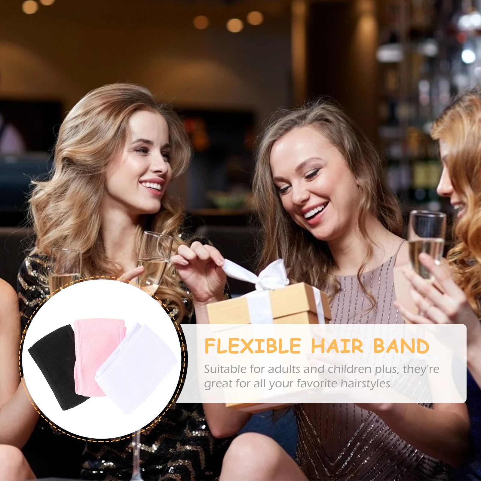 3Pcs Facial Spa Headband Cloth Makeup Wrap Adjustable Strong Tape Soft Elastic Hair Band Black White Pink
3Pcs Facial Spa Headband Cloth Makeup Wrap Adjustable Strong Tape Soft Elastic Hair Band Black White Pink