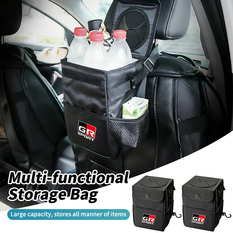 Car Seatback Organizer Pocket Trash Can Trunk Storage Bag Accessories For Toyota Crown GR Corolla YARIS L Auris C-HR Hilux Vios
Car Seatback Organizer Pocket Trash Can Trunk Storage Bag Accessories For Toyota Crown GR Corolla YARIS L Auris C-HR Hilux Vios