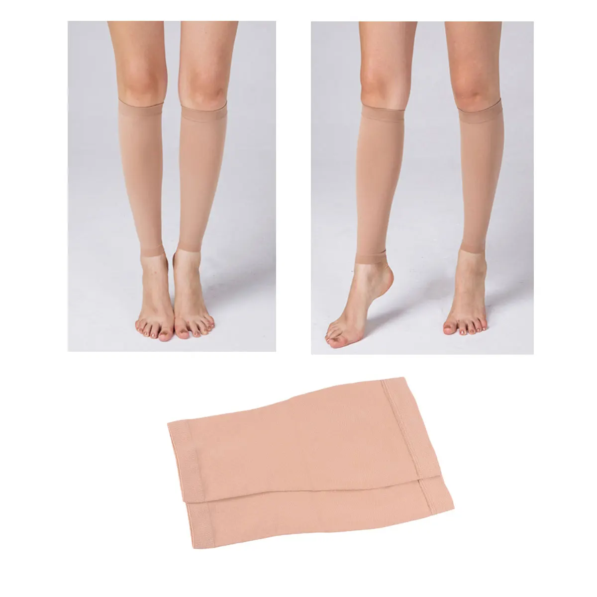 Compression Socks Anti Slip Knee High Stockings Open Toe Sports Pressure Hose Leg Sleeve Breathable Elastic Material Suitable
Compression Socks Anti Slip Knee High Stockings Open Toe Sports Pressure Hose Leg Sleeve Breathable Elastic Material Suitable