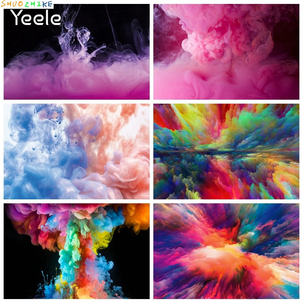 Gradient Colorful Smoke Mist Abstract Photocall Portrait Backgrounds Baby Child Party Backdrops Props For Photo Studio
Gradient Colorful Smoke Mist Abstract Photocall Portrait Backgrounds Baby Child Party Backdrops Props For Photo Studio