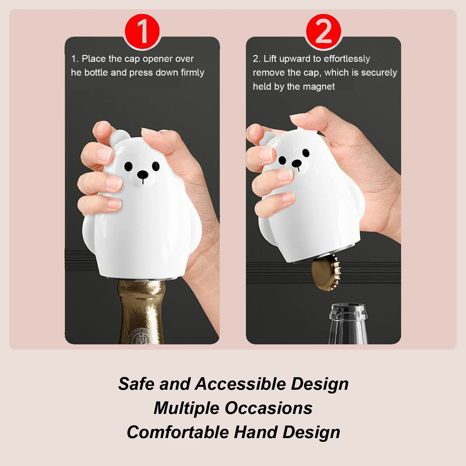 Press Bottle Opener Polar Bear Camping Can Opener Kitchen Gadgets For Wine Beer Fridge Refrigerator Home Kitchen Outdoor Camping
Press Bottle Opener Polar Bear Camping Can Opener Kitchen Gadgets For Wine Beer Fridge Refrigerator Home Kitchen Outdoor Camping