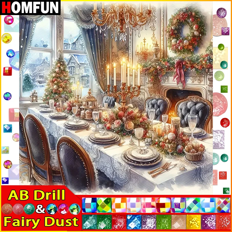 HOMFUN Фея Пыль AB 5D Diy Алмазная картина Вышивка крестиком "Пейзаж Цветочный ресторан" Домашний декор Полная алмазная вышивка
HOMFUN Фея Пыль AB 5D Diy Алмазная картина Вышивка крестиком "Пейзаж Цветочный ресторан" Домашний декор Полная алмазная вышивка