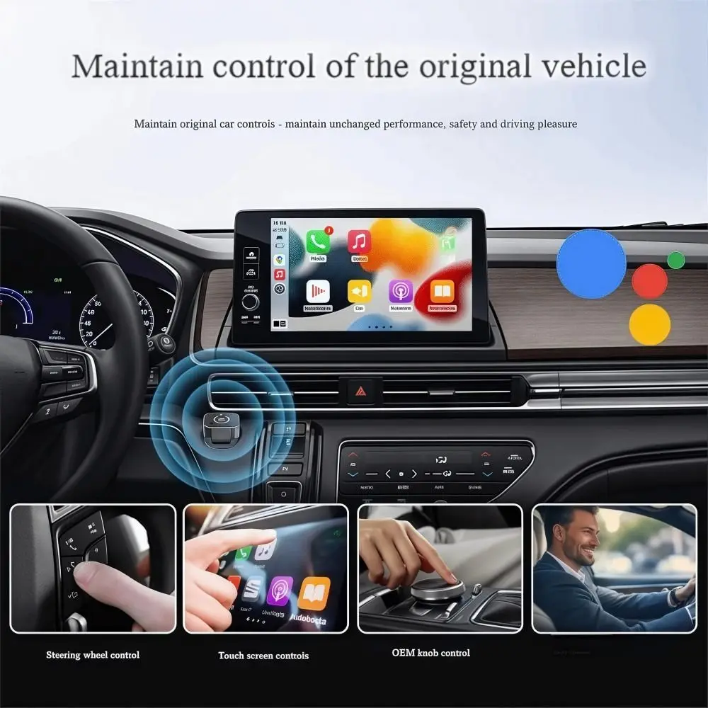 Plug And Play Wireless CarPlay Adapter Mini Universal Carplay AI Box BT WiFi Connection Portable Car Connected Carplay Box
Plug And Play Wireless CarPlay Adapter Mini Universal Carplay AI Box BT WiFi Connection Portable Car Connected Carplay Box
