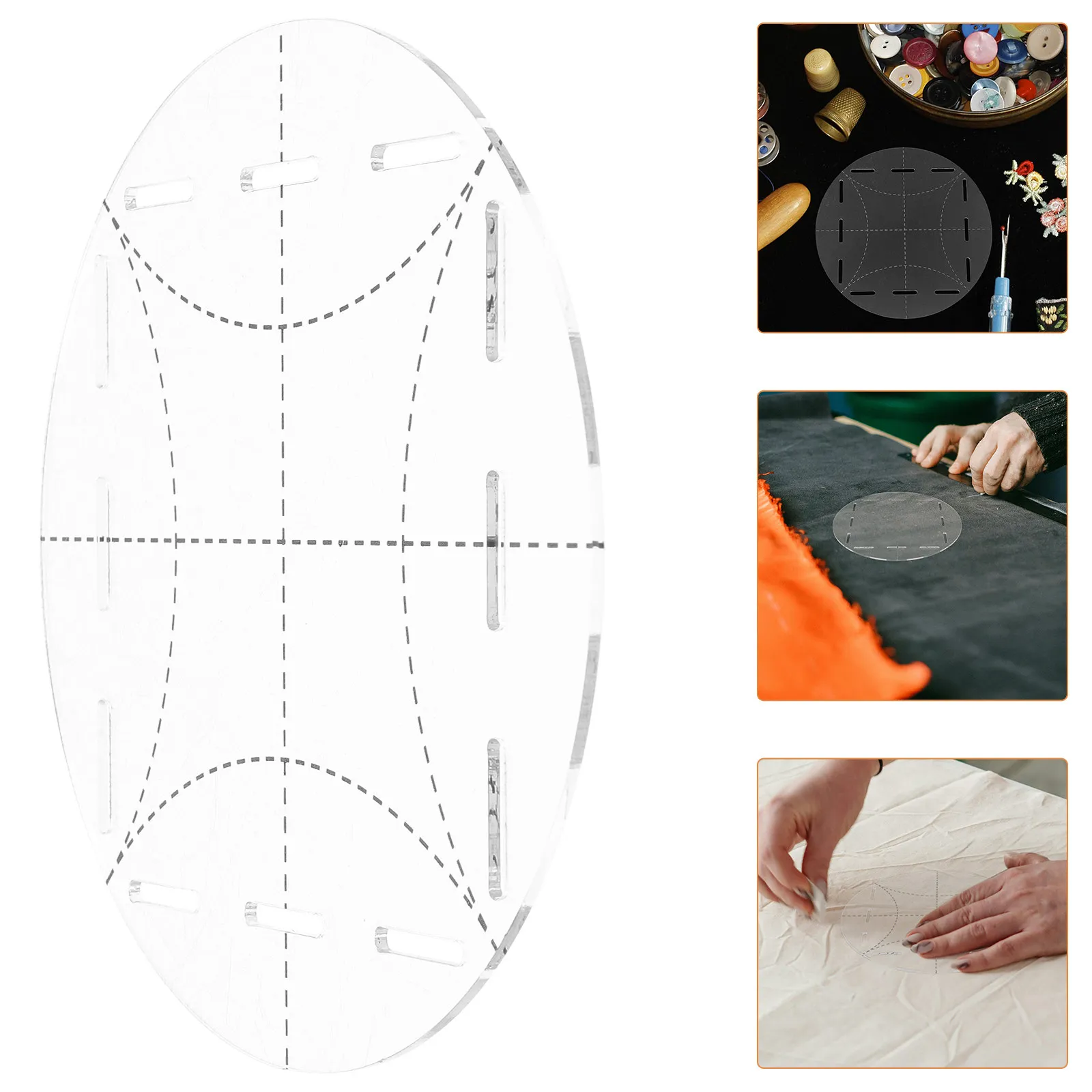 Высококачественная акриловая линейка для квилтинга, универсальный шаблон для шитья, пэчворка, вышивки, рукоделия и DIY-проектов
Высококачественная акриловая линейка для квилтинга, универсальный шаблон для шитья, пэчворка, вышивки, рукоделия и DIY-проектов