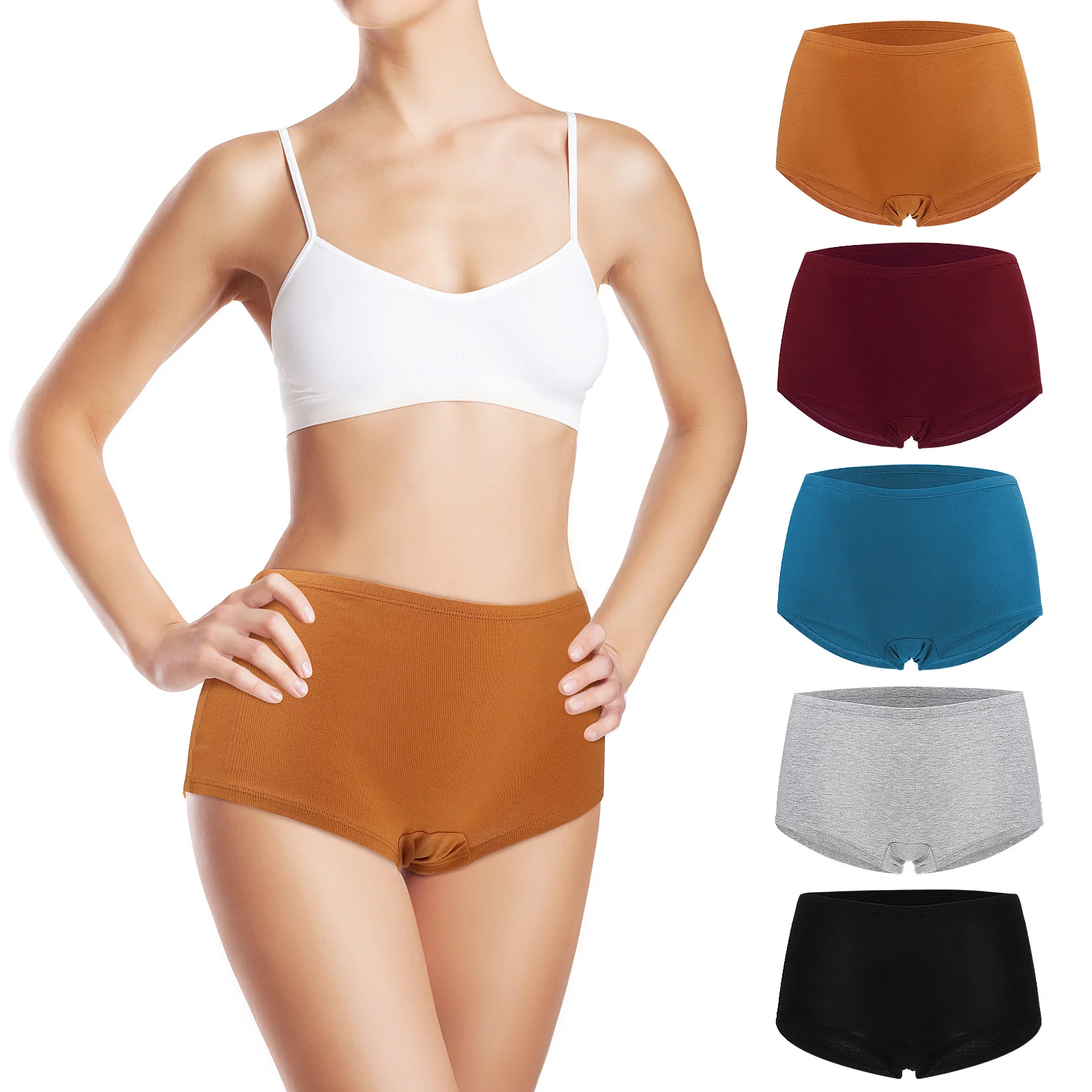 5 Pcs Large Size Cotton Underwear Women Breathable Soft Briefs Full Coverage Ladies Panties Comfortable Secure Fit
5 Pcs Large Size Cotton Underwear Women Breathable Soft Briefs Full Coverage Ladies Panties Comfortable Secure Fit