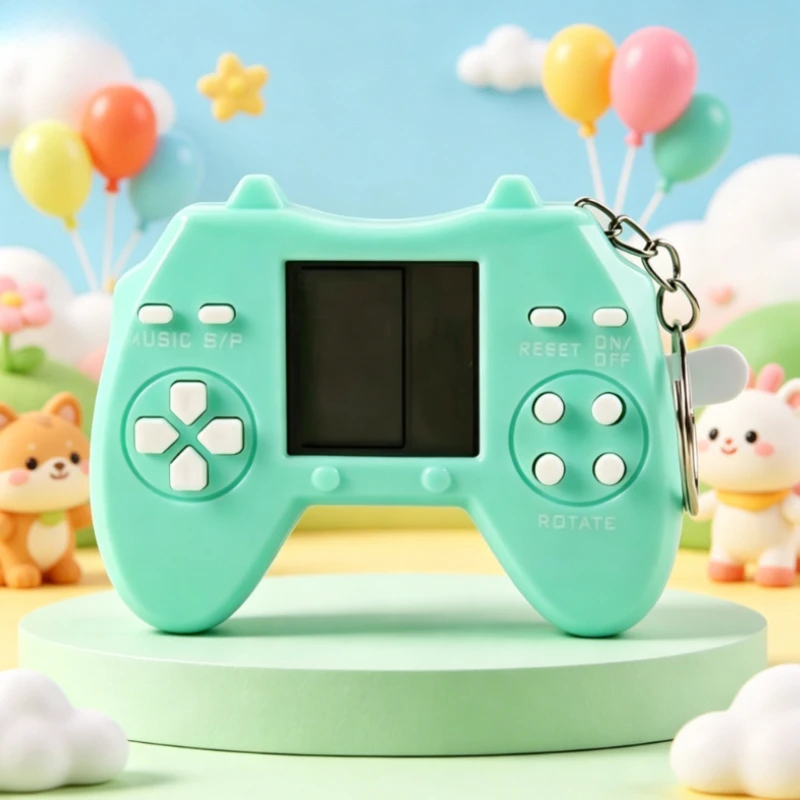 Children's Pocket Mini Classic Game Console Keychain Retro Handheld Gaming Gift
Children's Pocket Mini Classic Game Console Keychain Retro Handheld Gaming Gift