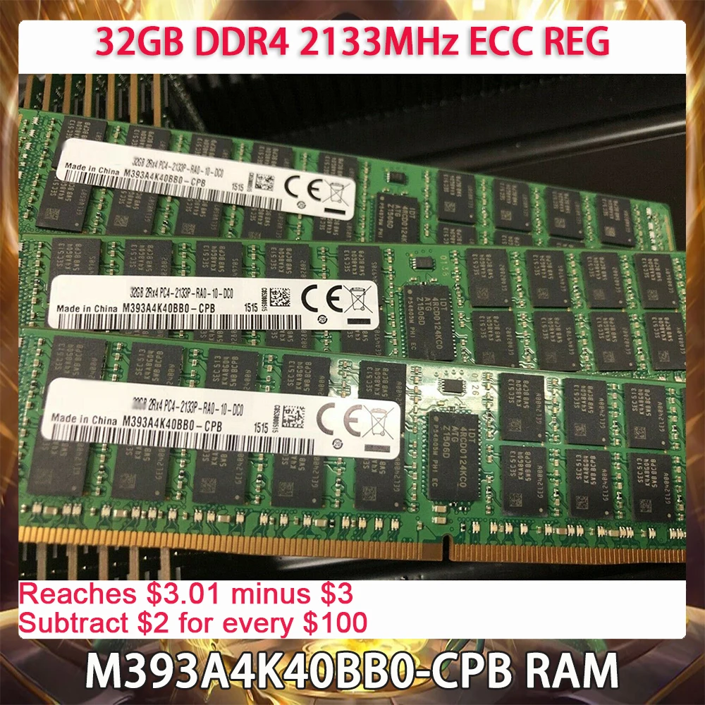 M393A4K40BB0-CPB Оперативная память 32 ГБ DDR4 2133 МГц ECC REG Серверная память работает отлично, быстрая доставка, высокое качество
M393A4K40BB0-CPB Оперативная память 32 ГБ DDR4 2133 МГц ECC REG Серверная память работает отлично, быстрая доставка, высокое качество