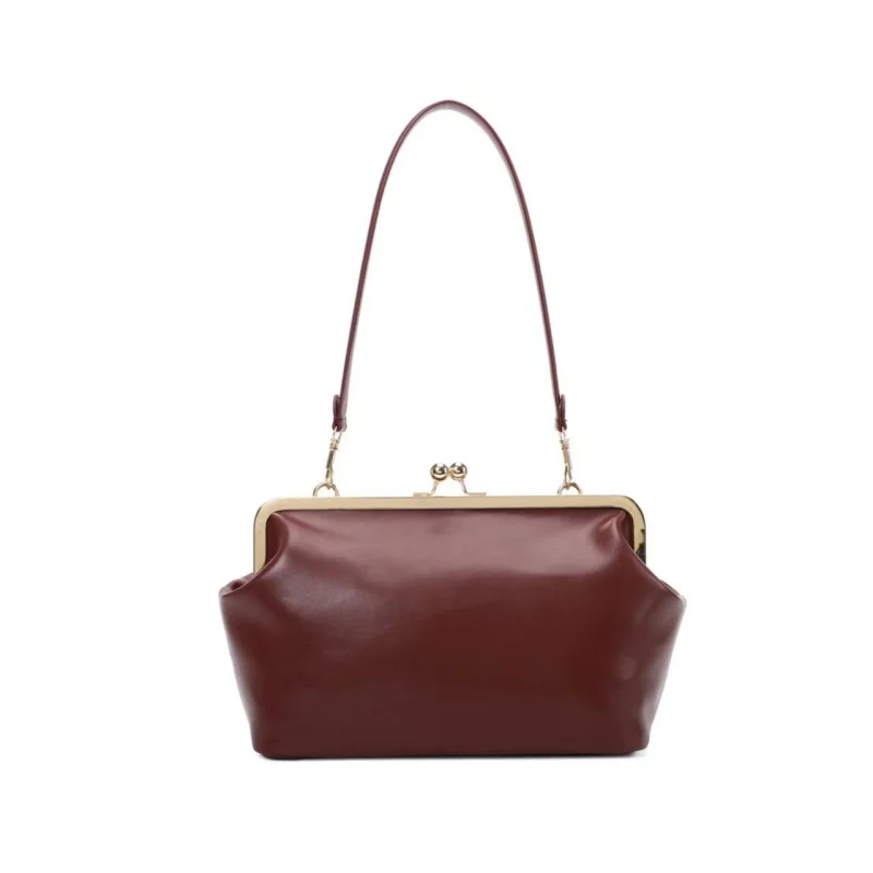 Trendy Kiss Lock Long Underarm Bag Women Fashion Metal Frame Single Shoulder Bag Luxury Designer Large Capacity Handbags
Trendy Kiss Lock Long Underarm Bag Women Fashion Metal Frame Single Shoulder Bag Luxury Designer Large Capacity Handbags