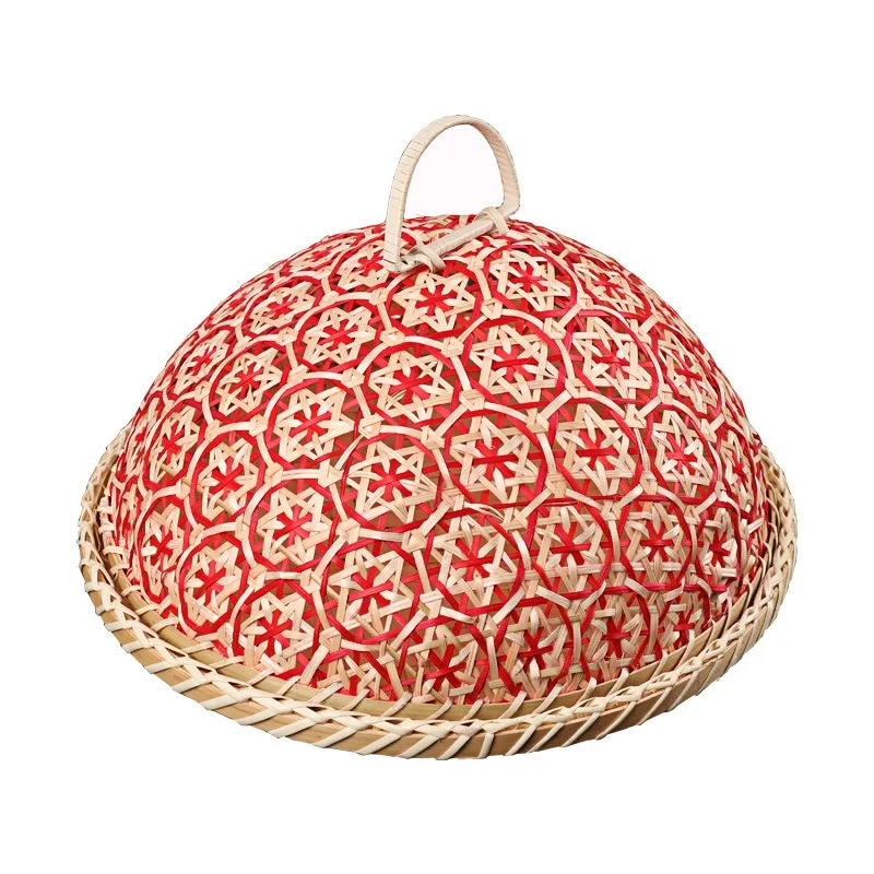 Handwoven Bamboo Basket With Lid Round Storage Container Household Fruit Bread Organizer
Handwoven Bamboo Basket With Lid Round Storage Container Household Fruit Bread Organizer