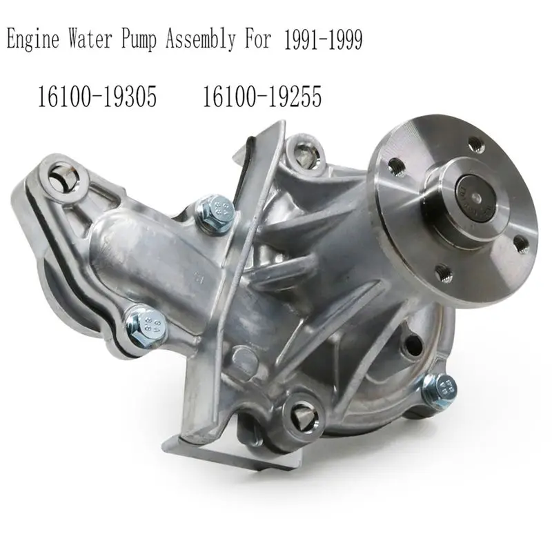 16100-19305 Engine Water Pump Assembly For Toyota Corolla (1.6) 1991-1999 Radiator Water Pumps Assy 16100-19255
16100-19305 Engine Water Pump Assembly For Toyota Corolla (1.6) 1991-1999 Radiator Water Pumps Assy 16100-19255