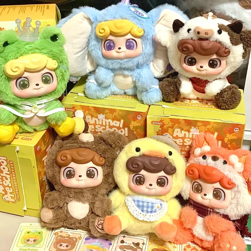 JOTOYS QKid Animal Kindergarten Series Mystery Box милая плюшевая кукла Коллекционная мини-фигурка мягкая игрушка милая фигурка KeychaiN
JOTOYS QKid Animal Kindergarten Series Mystery Box милая плюшевая кукла Коллекционная мини-фигурка мягкая игрушка милая фигурка KeychaiN