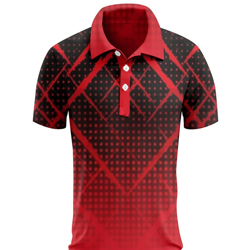 3D Digital Printing New Men's Summer Short Sleeved Sports Casual Fashion Polo Collar Men's Top
3D Digital Printing New Men's Summer Short Sleeved Sports Casual Fashion Polo Collar Men's Top