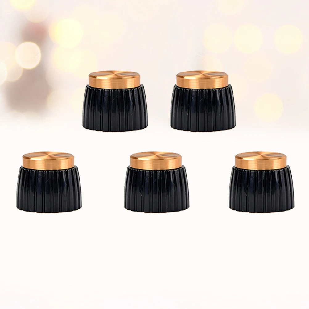 5Pcs Push on Knobs Gold for Guitar Amplifier Replacement Fit 800 900 2000 Plexi Models 156Mm Top 195Mm Base
5Pcs Push on Knobs Gold for Guitar Amplifier Replacement Fit 800 900 2000 Plexi Models 156Mm Top 195Mm Base