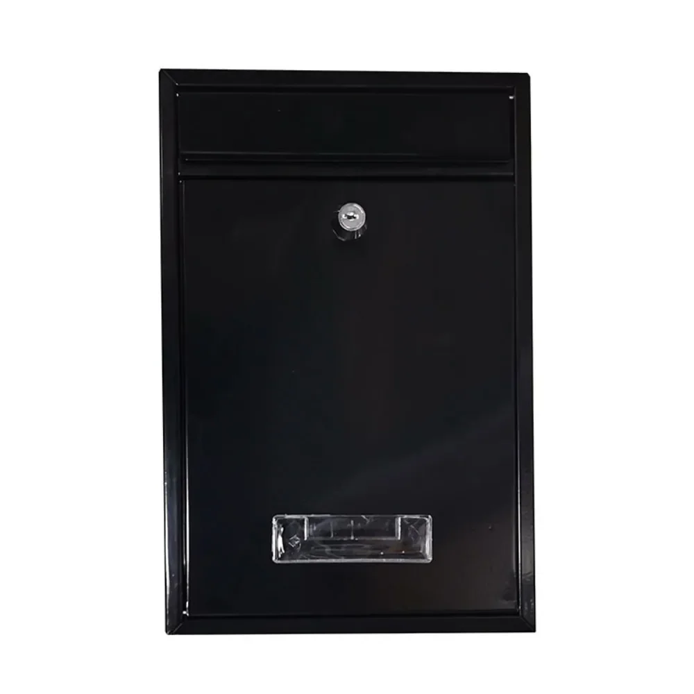 Rainproof Wall Mounted Mailbox Iron Safe Locking Metal Email Suggestion Box with 2 Keys Rustproof Large Mail Drop Box Front Door
Rainproof Wall Mounted Mailbox Iron Safe Locking Metal Email Suggestion Box with 2 Keys Rustproof Large Mail Drop Box Front Door
