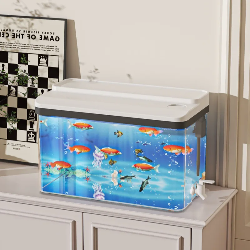 Small Desktop Betta Aquarium Kit Glass Beginner Fish Tank with Filter & LED Compact Turtle Shrimp Bowl Home Office
Small Desktop Betta Aquarium Kit Glass Beginner Fish Tank with Filter & LED Compact Turtle Shrimp Bowl Home Office