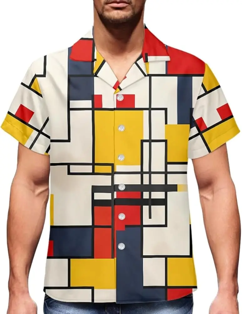 Men's Cat PrintMen's Hawaiian Shirt Quick Dry Tropical Shirts Funny t Shirts Relaxed Fit Solid Hawaiian Shirt for Men
Men's Cat PrintMen's Hawaiian Shirt Quick Dry Tropical Shirts Funny t Shirts Relaxed Fit Solid Hawaiian Shirt for Men