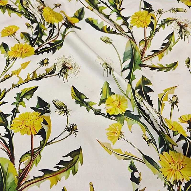 Цветок одуванчика, цифровая тонкая хлопчатобумажная сатиновая ткань для платья-рубашки Telas Para Costura Tissus ткань, материал для шитья своими руками
Цветок одуванчика, цифровая тонкая хлопчатобумажная сатиновая ткань для платья-рубашки Telas Para Costura Tissus ткань, материал для шитья своими руками