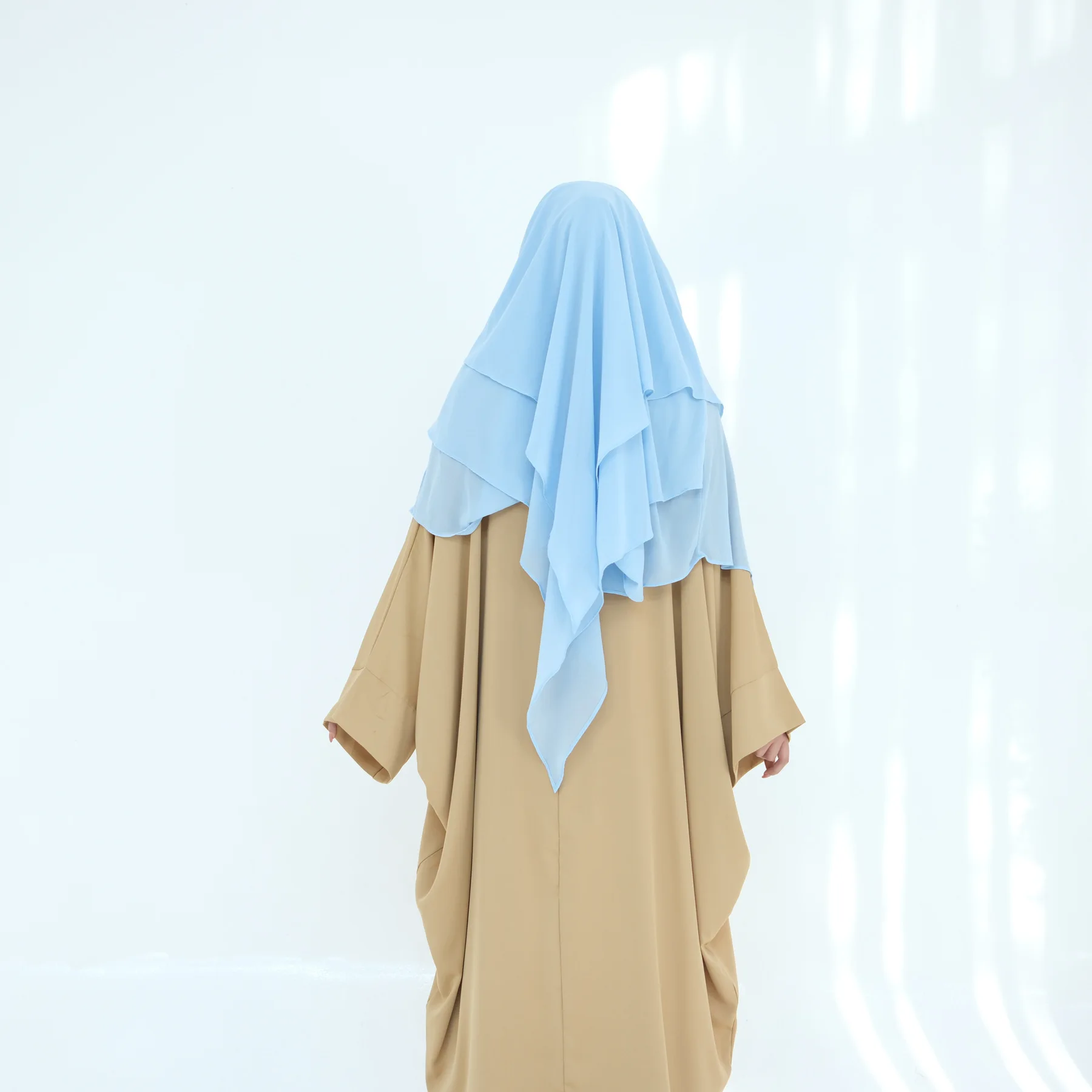 Chiffon Khimar Ramadan Hijab Prayer Garment Long Headscarf Muslim Women Islam Clothing Eid Djellaba Turkey Niqab Head Wrap 2025
Chiffon Khimar Ramadan Hijab Prayer Garment Long Headscarf Muslim Women Islam Clothing Eid Djellaba Turkey Niqab Head Wrap 2025