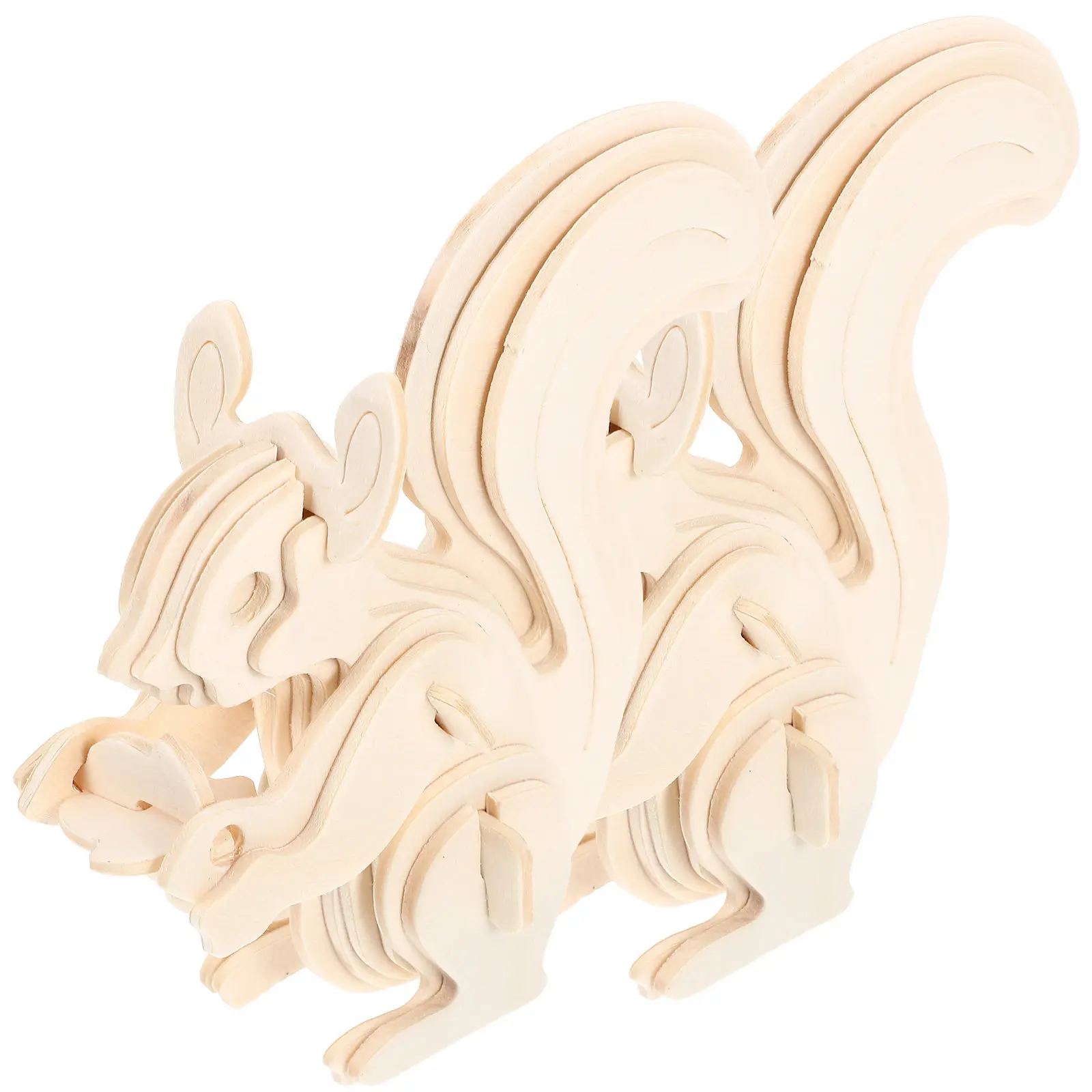 2Pcs Wooden Animal Puzzle 3D DIY Assemble Creative Wild Animals Jigsaw Educational Kids Puzzle Developing and Imagination
2Pcs Wooden Animal Puzzle 3D DIY Assemble Creative Wild Animals Jigsaw Educational Kids Puzzle Developing and Imagination