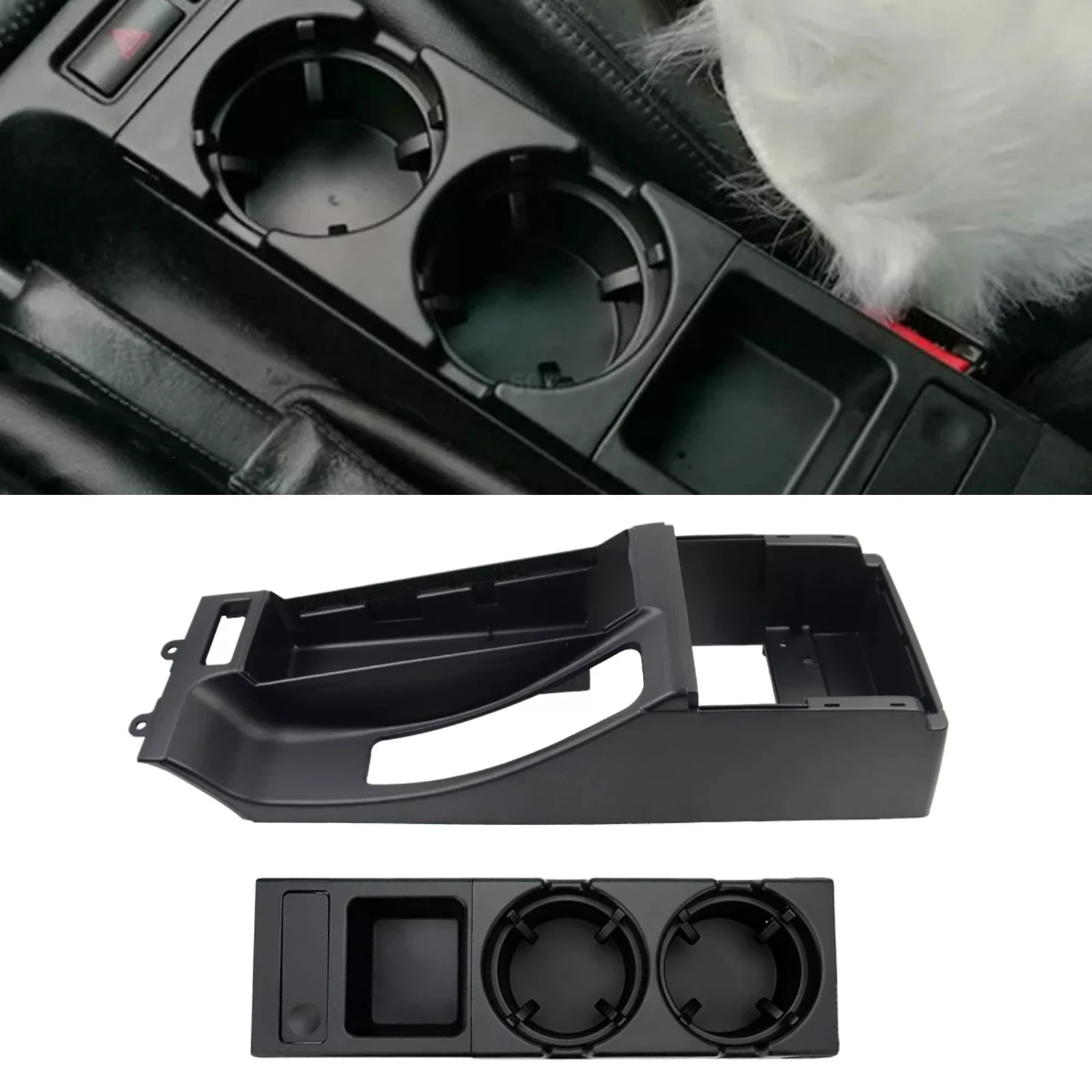 Artudatech Black Center Console Trim Base Cup Coin Holder 51168218305 For BMW 3 Series
Artudatech Black Center Console Trim Base Cup Coin Holder 51168218305 For BMW 3 Series