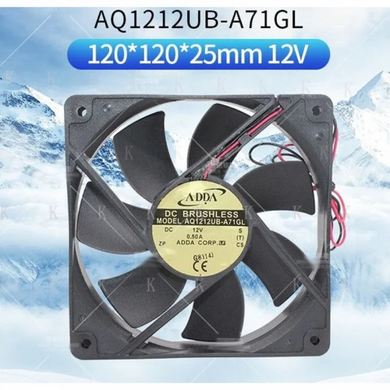 C ДЛЯ ADDA AQ1212UB-A71GL 12025 12 В 0,5 А 120 мм вентилятор охлаждения корпуса
C ДЛЯ ADDA AQ1212UB-A71GL 12025 12 В 0,5 А 120 мм вентилятор охлаждения корпуса