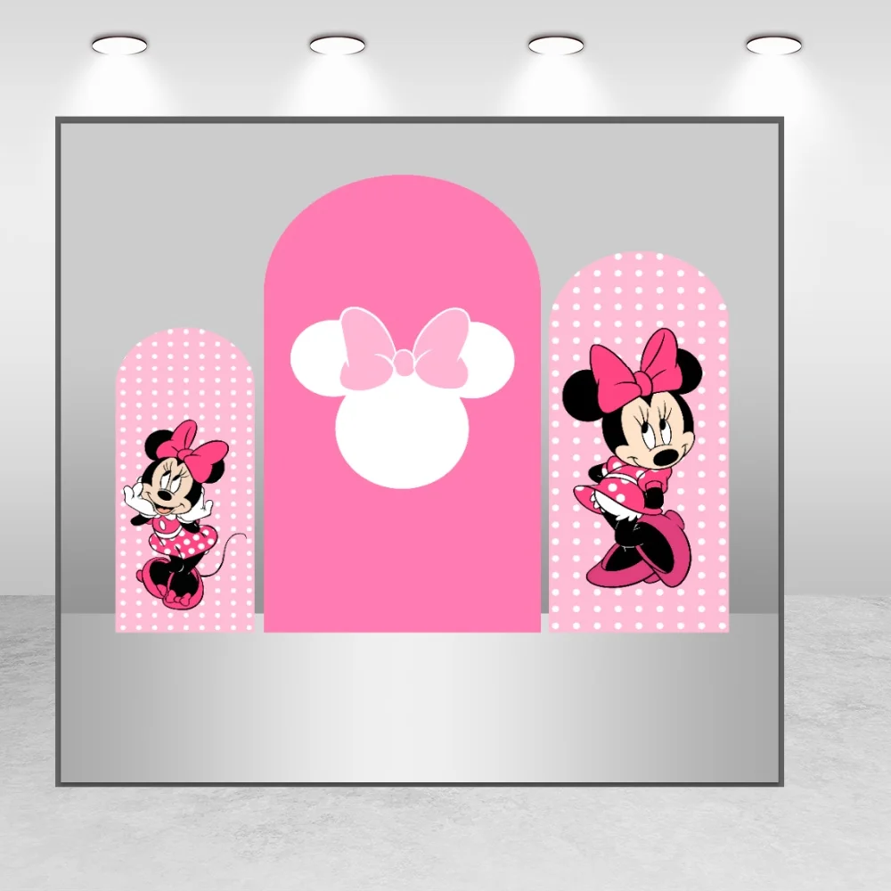 Disney Minna Mouse Arch Cover for Cartoon Fuchsia Arch Backdrop Cover Dessert Table Cover Banner
Disney Minna Mouse Arch Cover for Cartoon Fuchsia Arch Backdrop Cover Dessert Table Cover Banner