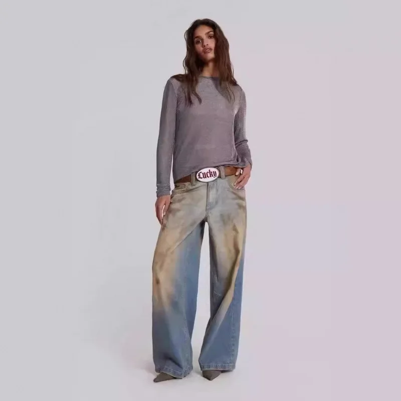 Jaded london jean 2025 sexy hottie dirty dyed blue wide leg straight pants faded old casual
Jaded london jean 2025 sexy hottie dirty dyed blue wide leg straight pants faded old casual